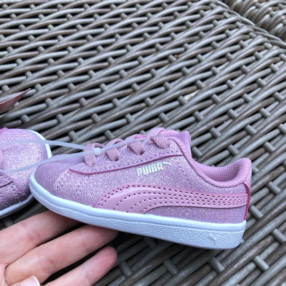 sparkly puma girl shoes